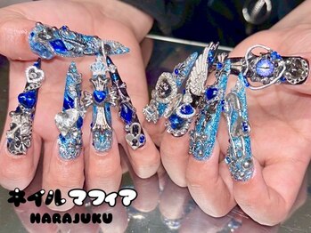 ネイルマフィア 原宿(NAIL MAFIA)の写真/【圧倒的な技術力】JNA本部認定講師在籍の実力派サロン！お爪に優しいフィルイン施術♪一層残しでモチ◎