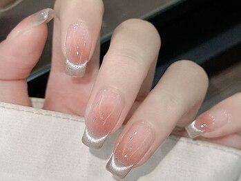 ウサギネイル 新大久保店(usagi nail)/マグネットフレンチ