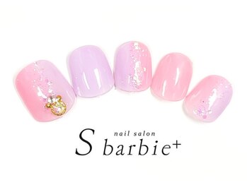 ネイルサロンエスバービー(nail salon S barbie)/縦グラデーションフットネイル