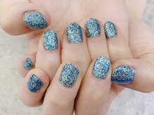 プライズアイリス アイラッシュ 池袋東口店(prize Iris eyelash)/グリッターネイル【池袋】