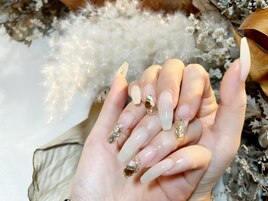 秋色スカルプ【Cher nail】