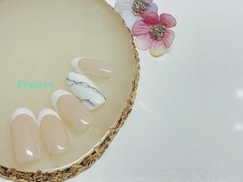 大理石×フレンチ