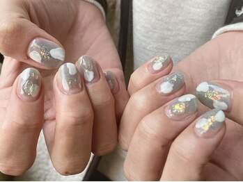 ネイルメゾン 池袋店(NAIL MAISON)/ぷっくりニュアンス¥5800