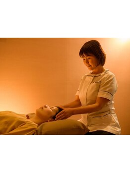 ヘッドスパで癒されたい