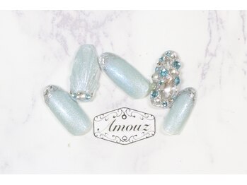 アモウズ(Amouz)/定額【テーマ:ガラスフレンチ】2