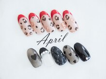 エイプリルプラス(April plus)/アニマル＆ハートネイル