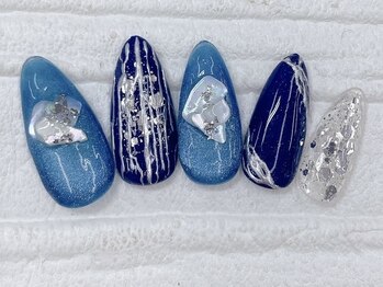 ハニービービー(Honey Bee Bee)/夏シェルニュアンスネイル