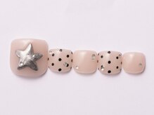 ジェミーネイル エビス(Jemiy nail ebisu)/ぷっくり星ドット10480yen