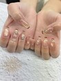 ソネルサロン 駒込店(SONEL SALON)&nbsp;マグネット×ビジューネイルで大人可愛く♪