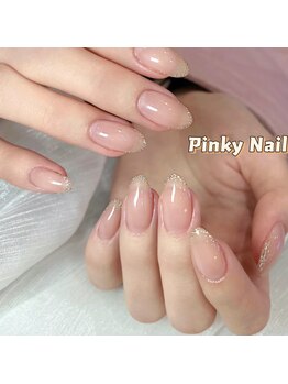 ピンキーネイル(Pinky Nail)/シンプルデザイン