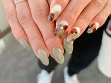 アトリエ ボノ(BONO)/大人の迷彩ネイル