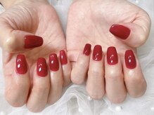 サロン アミリー(Salon Amiely)/ちゅるちゅるワンカラー☆赤