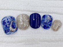 ハニービービー(Honey Bee Bee)/夏色フットネイル