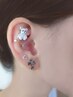 耳つぼジュエリー【両耳10粒】￥2,800