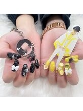 プリュム(Plume)/3D/推しネイル/キャラクター