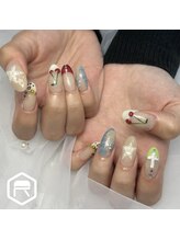 レディスペネイル ノウラ 名駅店(Redispe nail NouRa)/海外ガーリーネイル