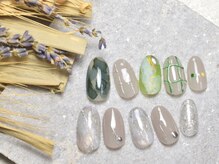 ルディメール(Rudymale)/インクネイル×ぷっくりデザイン