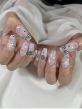 ウィッシュネイル 名古屋店(Ｗish Ｎail)/ジェル90分アートし放題☆￥6980