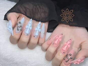 ウメネイルスタジオ(UME NAIL STUDIO)/ 長さだしやり放題×つけ放題