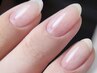 【hand】★クリアジェルネイル¥4800