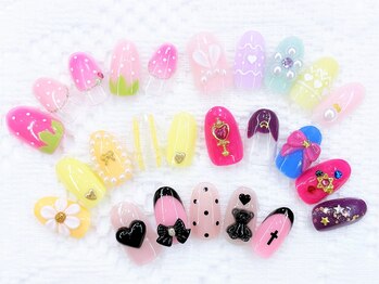 ネイルコレクション ピンク(Nail Collection Pink)/春色ネイル・イースター・うさ耳