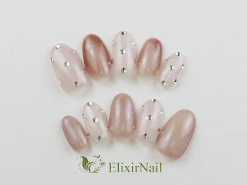エリクサーネイル 池袋(Elixir Nail)/定額a シンプル/クーポン使用