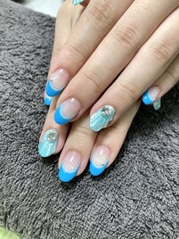貝殻ネイル