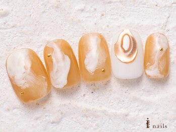 アイネイルズ 横浜WEST店(I-nails)/ニュアンスクリアぷっくり8000円