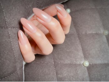 ネイルカフェ マキアート(nail cafe Maki art)の写真/肌の色に合わせたナチュラルグラデーションは当店支持率No.1！パラジェルと完全手作業で健康的で美しく