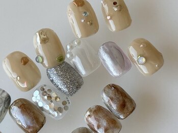 エムアイラッシュ(M.eyelash)/ニュアンスネイル