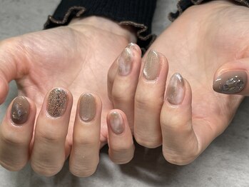 シェリ バイ リッシュ(Cheri by RICHE)/ブラウンニュアンスネイル