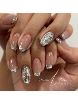 ナルネイル(nalunail)/京都ネイル/フレンチガーリー