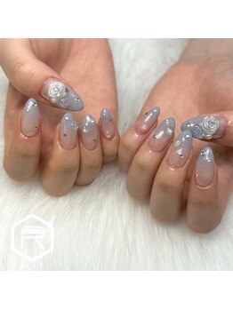 レディスペネイル ノウラ 名駅店(Redispe nail NouRa)/薔薇ネイル