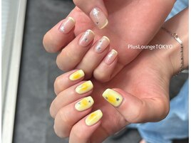 75分アート★チーク×星ホロ♪