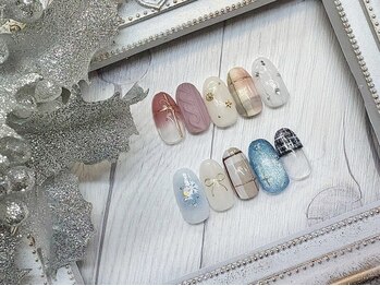 ロバル ネイルアンドまつげ(LOBAL)の写真/上品～個性派まで思わず自慢したくなるデザインは4000種類以上！長く楽しめるようモチにこだわった施術♪