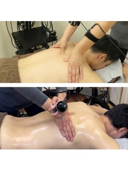 からだの総合整骨院 高田馬場店の写真/「男の首・肩・腰は重い」★その悩みに的確アプローチ！超音波 筋膜リリース 指圧 整体 アロマリンパ流し