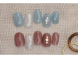 5000円　大人　オフィスネイル