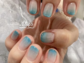 エーハチヨンロク(A846)/マグネット+グラデーション
