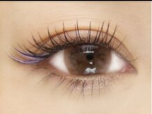 トリーシア(Nail & Beauty Salon Tri-xia)/カラーアイラッシュ（ブルー）