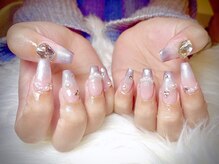 ルビーネイル 太閤通駅店(RUBY NAIL)/フリーデザインジェルスカルプ