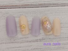 アウラネイルズ(aura nails)/☆ベーシックデザイン￥7800