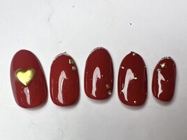 【初回オフ無料】ハートネイル