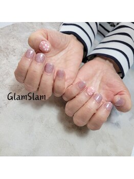 グラムスラム 福島店(GLAMSLAM)/桜ネイル♪