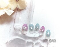 ハッピービューティー(Happy Beauty)/紫陽花ネイル