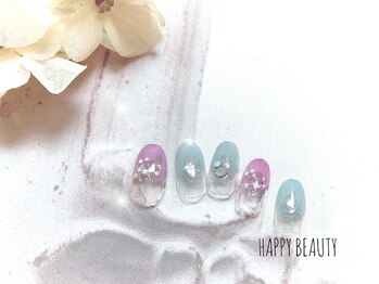 ハッピービューティー(Happy Beauty)/紫陽花ネイル