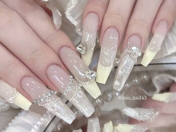 リンドネイル バイ モカ アンド ララ(Lind nail by moca and LaLa)/【mio】フレンチネイル