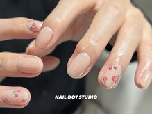 ネイルドットスタジオ 堺筋本町(NAIL DOT STUDIO)/さくらんぼネイル