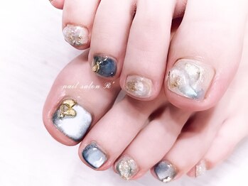 アール(R’)/ニュアンスfootnail