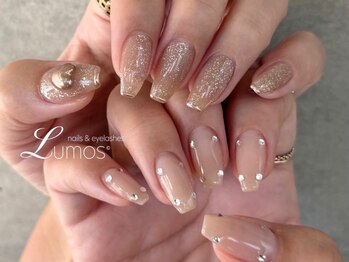 ルーモス 北堀江店(Lumos)の写真/《北堀江/21時迄営業》ネイルの持ちが悪い…すぐに折れちゃう…という方にお勧めのダントツキープ力!!