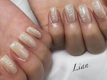リアン 京都四条河原町店(Lian)/ホワイトネイル◎